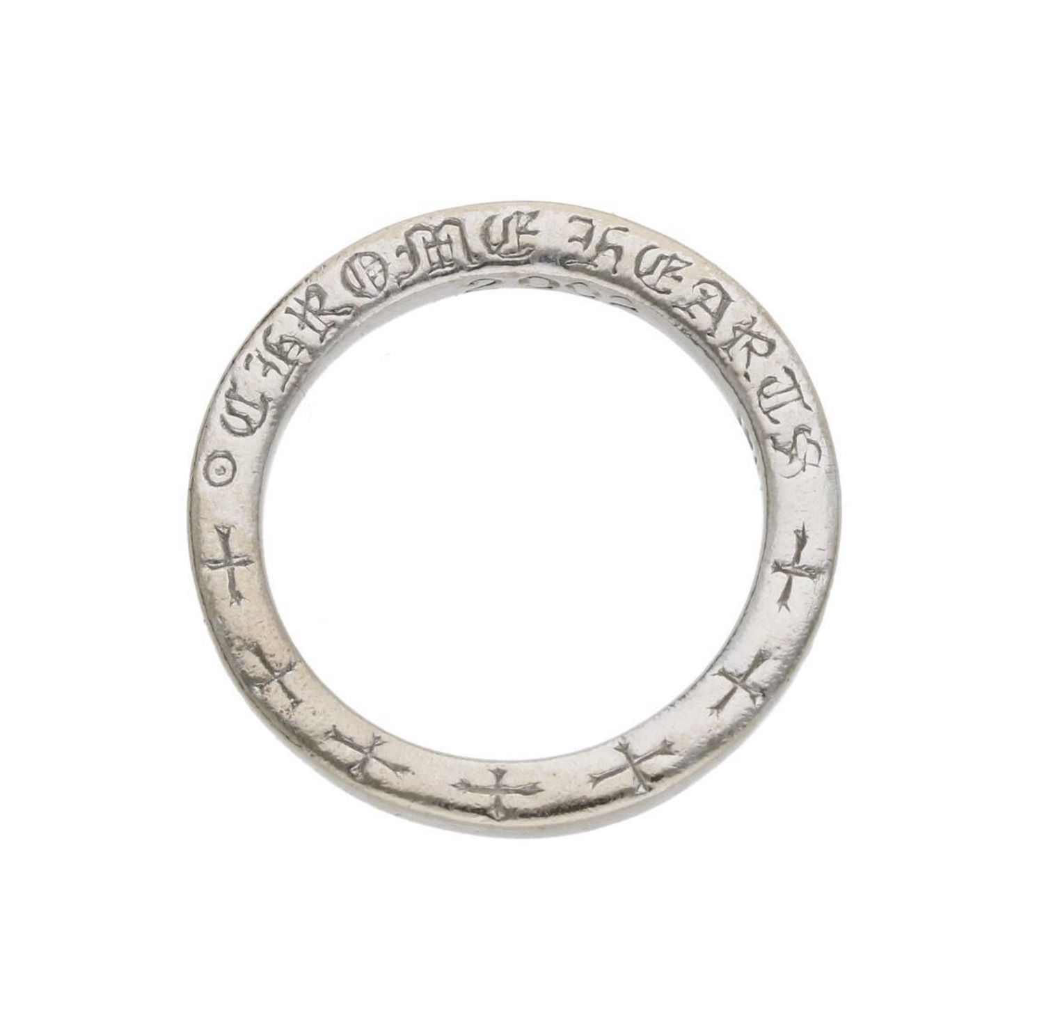 Chrome Hearts CHROME HEARTS 14K WHITE GOLD NTFL RING US 6 Size ONE SIZE - 3 Thumbnail