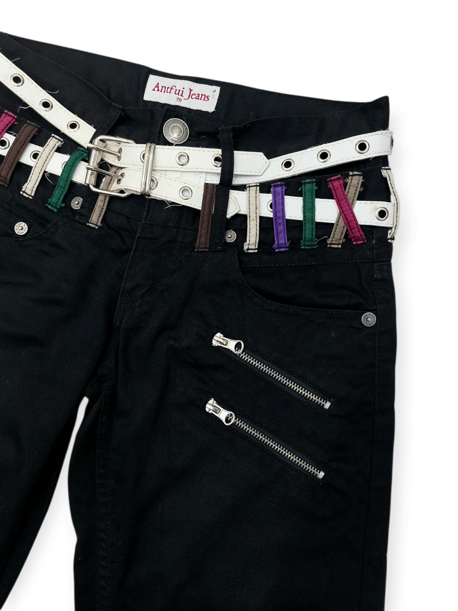 Japanese Brand Antfui Jeans Double Waist Seditionaries Denim Size US 30 / EU 46 - 6 Thumbnail