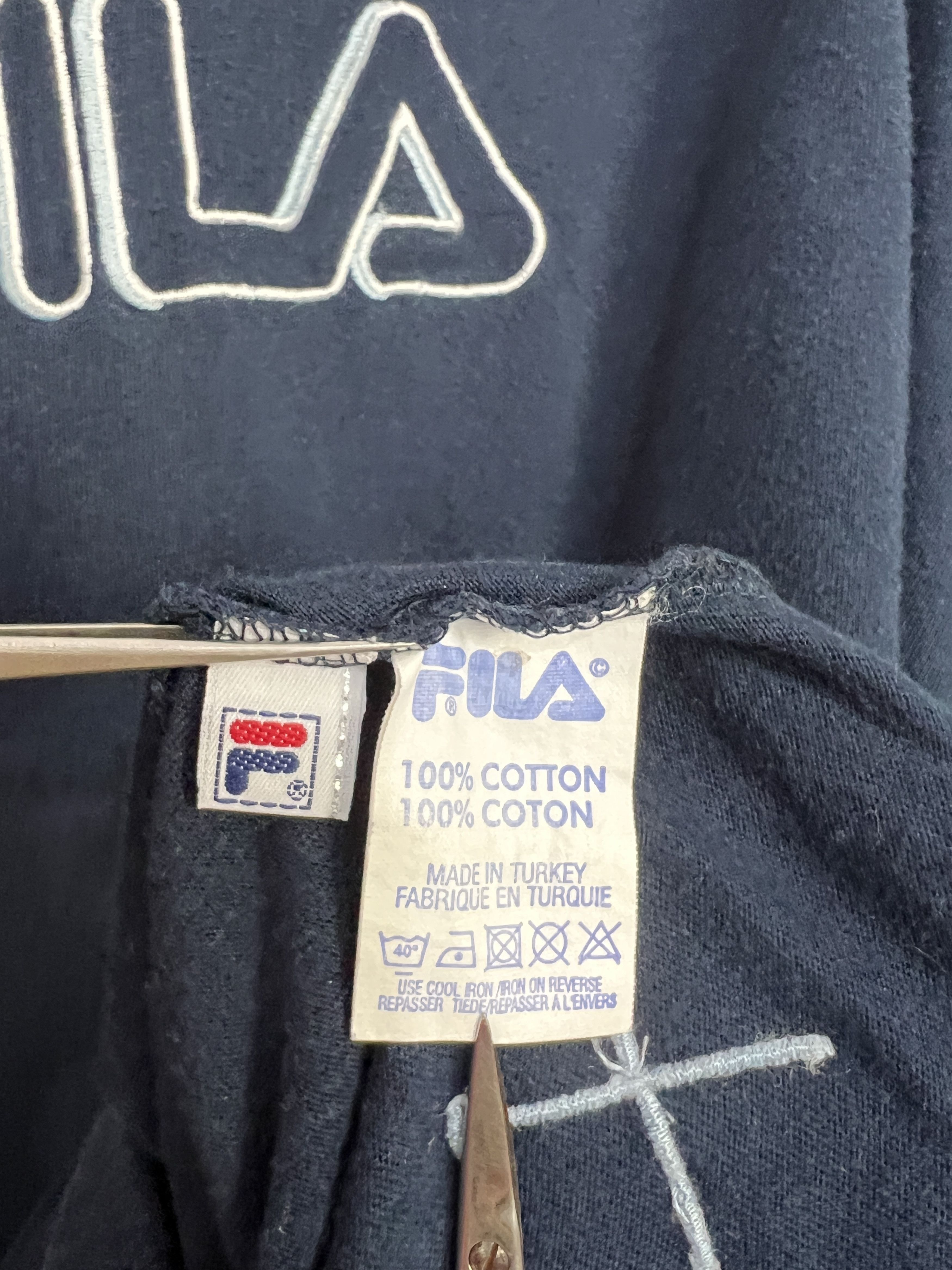 Fila Vintage Fila West Ham United Football Train Shirt Soccer Size US XXL / EU 58 / 5 - 7 Thumbnail