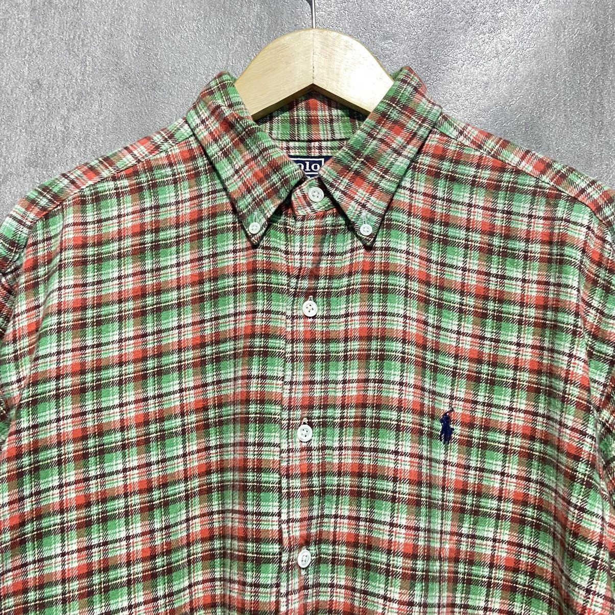 Flannel × Polo Ralph Lauren × Vintage Vintage Polo Ralph Lauren Checkered Flannel Size US L / EU 52-54 / 3 - 4 Thumbnail