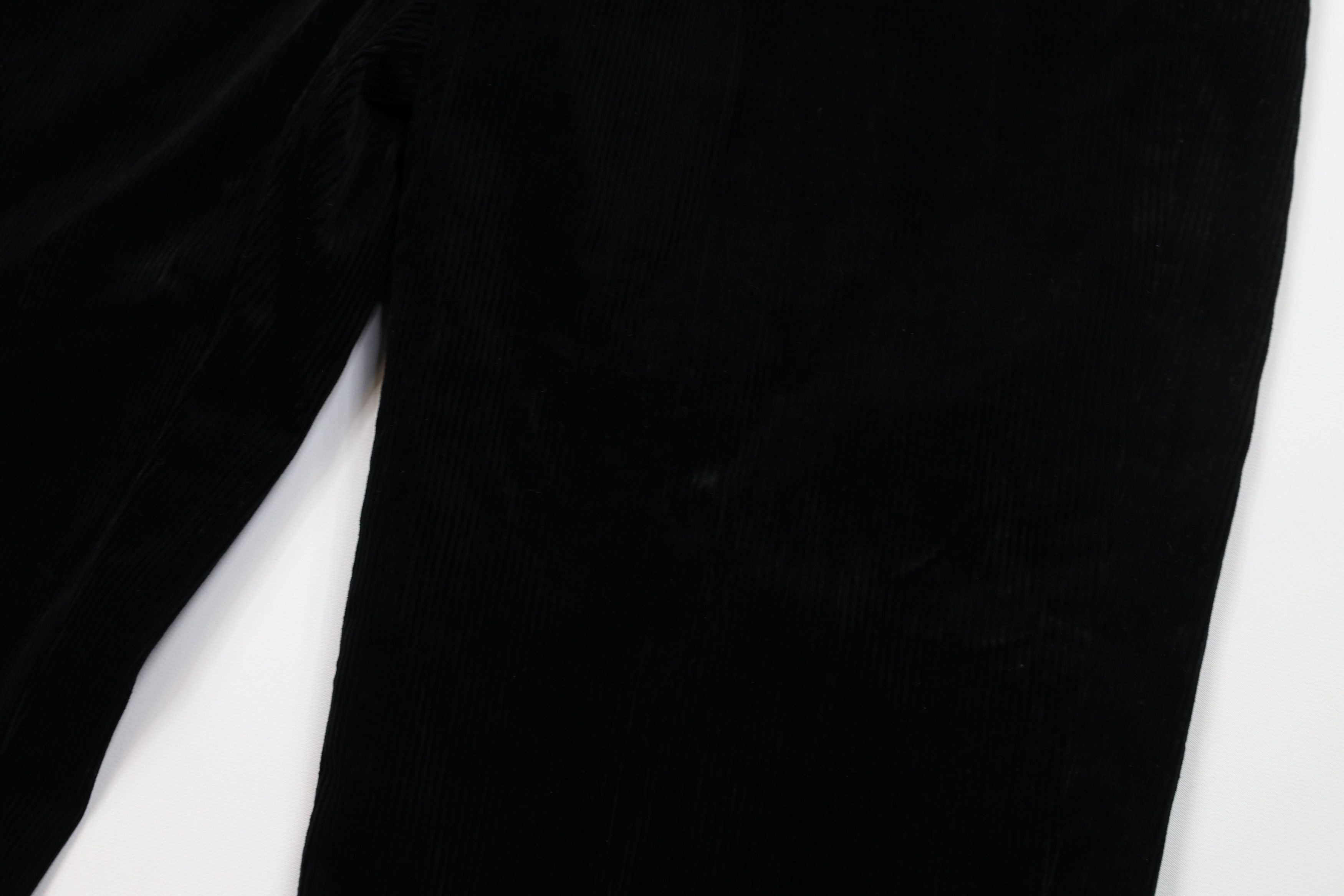 Ralph Lauren Vintage 90s Ralph Lauren Heavy Wide Leg Corduroy Pants Black Size US 36 / EU 52 - 5 Thumbnail