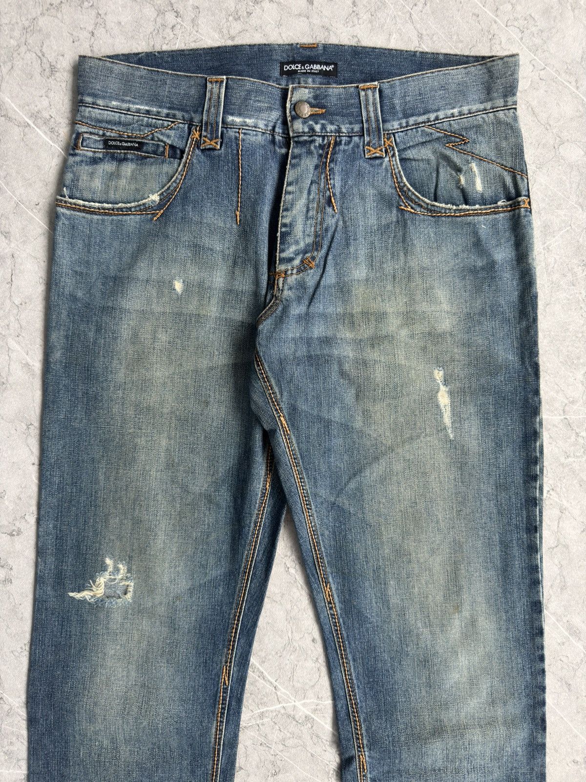 Dolce & Gabbana Dolce & Gabbana Denim Pants Size US 34 / EU 50 - 2 Thumbnail