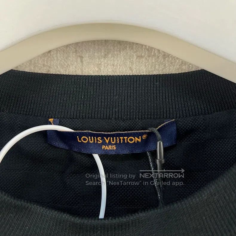 Louis Vuitton Louis Vuitton FW25 monogrammed embroidered logo crew neck Size US L / EU 52-54 / 3 - 4 Thumbnail