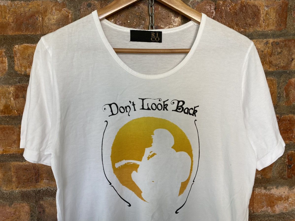 If Six Was Nine × Japanese Brand × Shellac Vtg RICO Japan don’t look Back tee Size US M / EU 48-50 / 2 - 3 Thumbnail