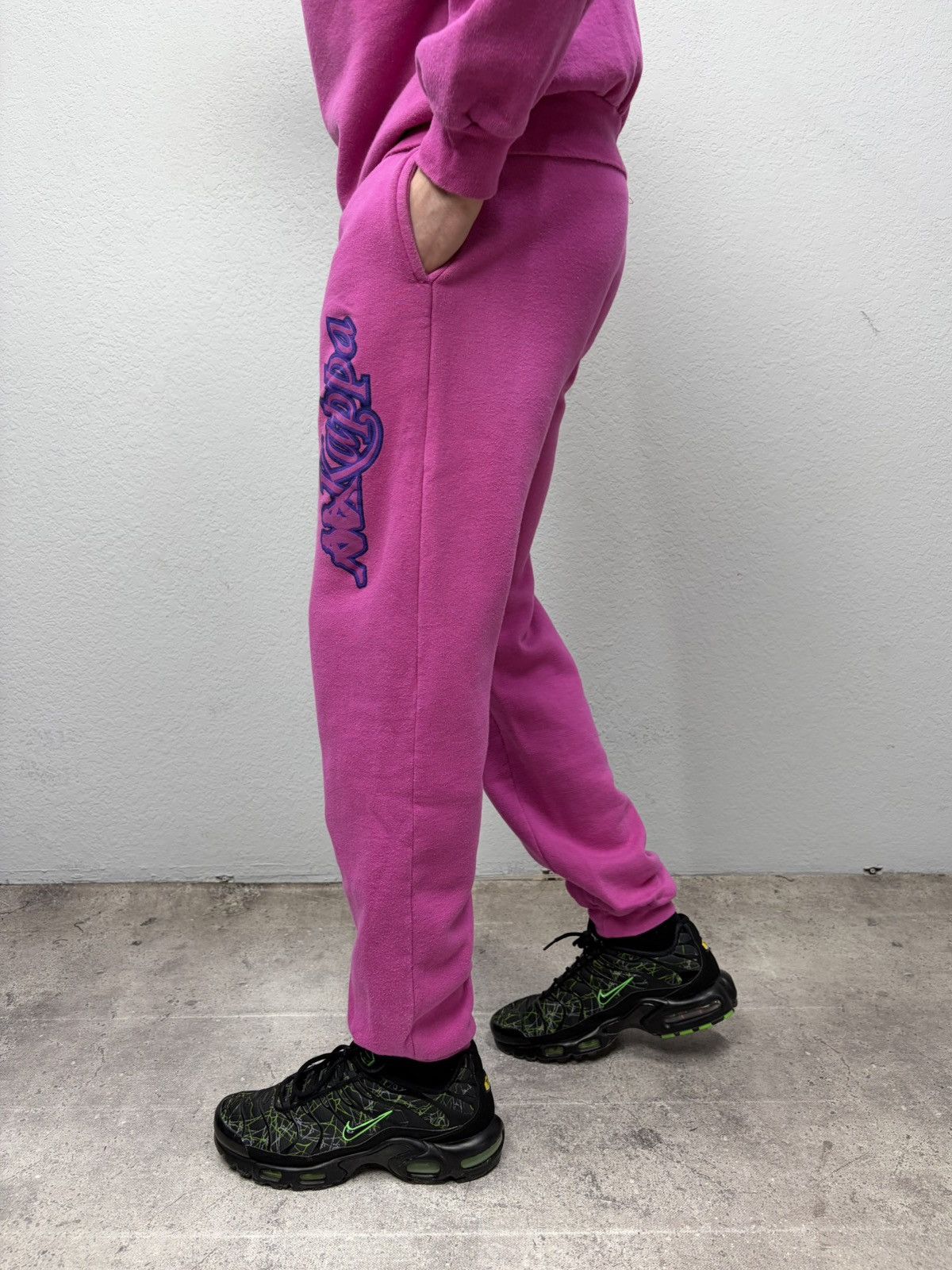 Kappa Vintage Kappa Pink Suit Jacket Pants Set Y2K Drill 90s Size US M / EU 48-50 / 2 - 20 Thumbnail