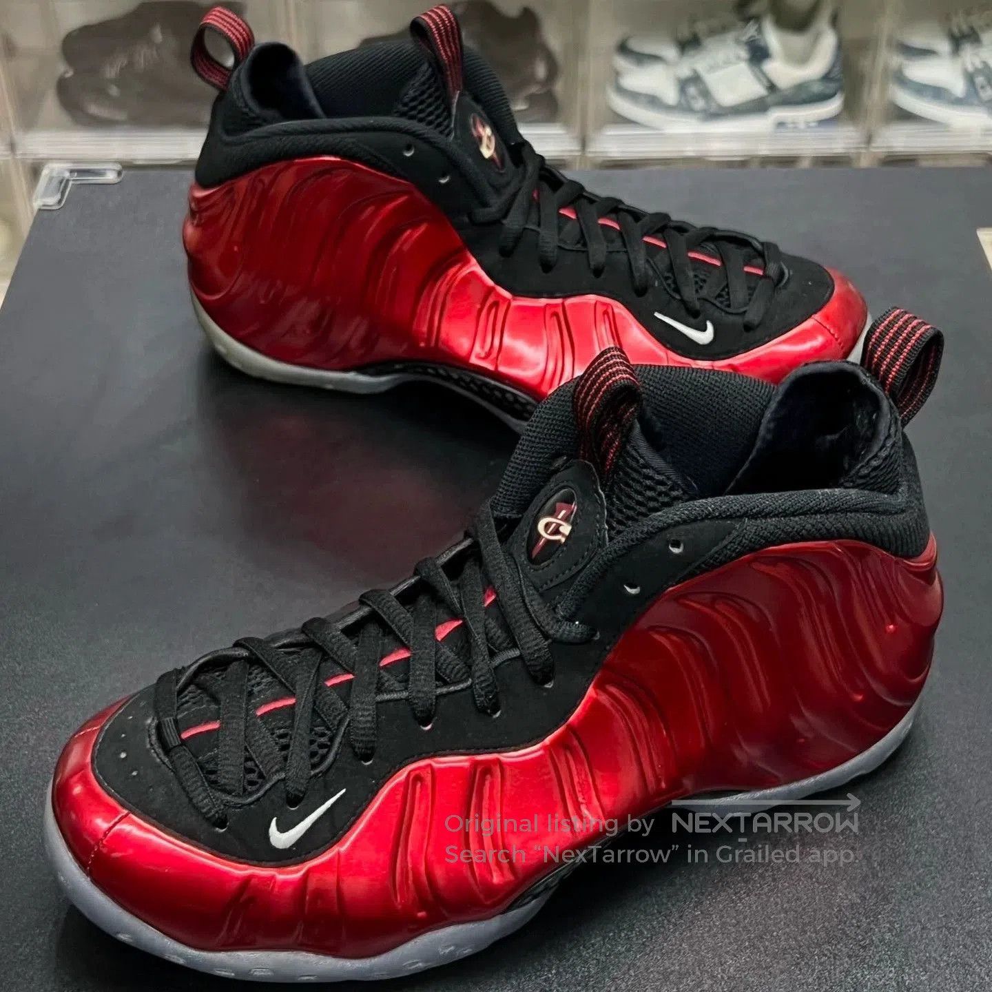 Nike nike foamposite red and black 2017 model. Size US 10 / EU 43 - 1 Thumbnail