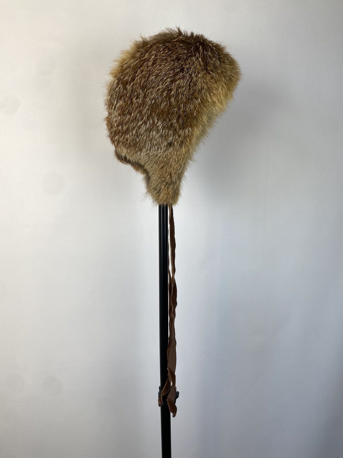 Hysteric Glamour × Japanese Brand × Vintage Vintage Real Fur Mohair Fuzzy Ushanka Y2K Opium Hype Rare OS Size ONE SIZE - 4 Thumbnail