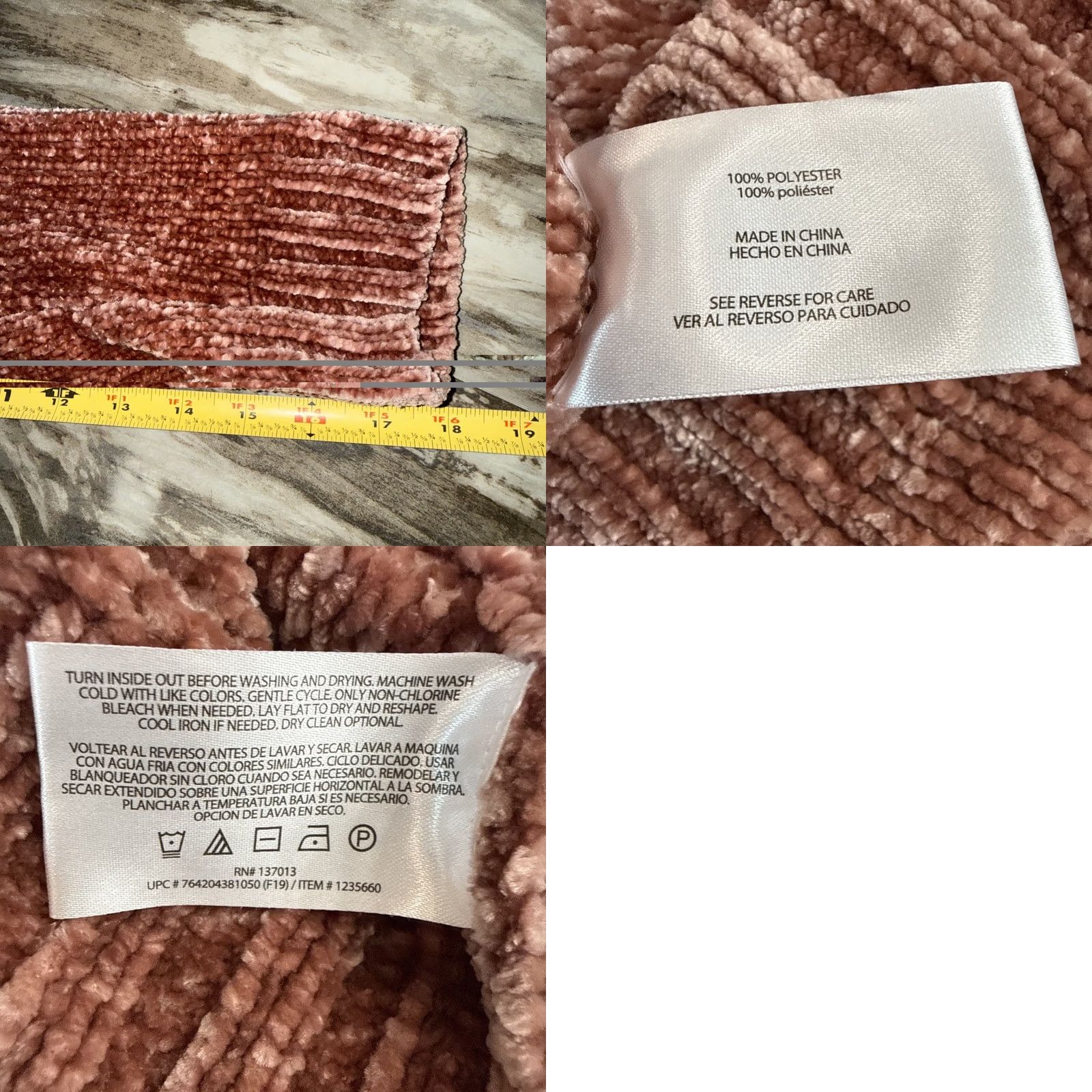 Orvis Orvis Pullover Sweater Women’s Chenille Dusty Rose Pink M Cozy Soft Crew Neck Long Sleeve Machine Washable Size M / US 6-8 / IT 42-44 - 8 Thumbnail