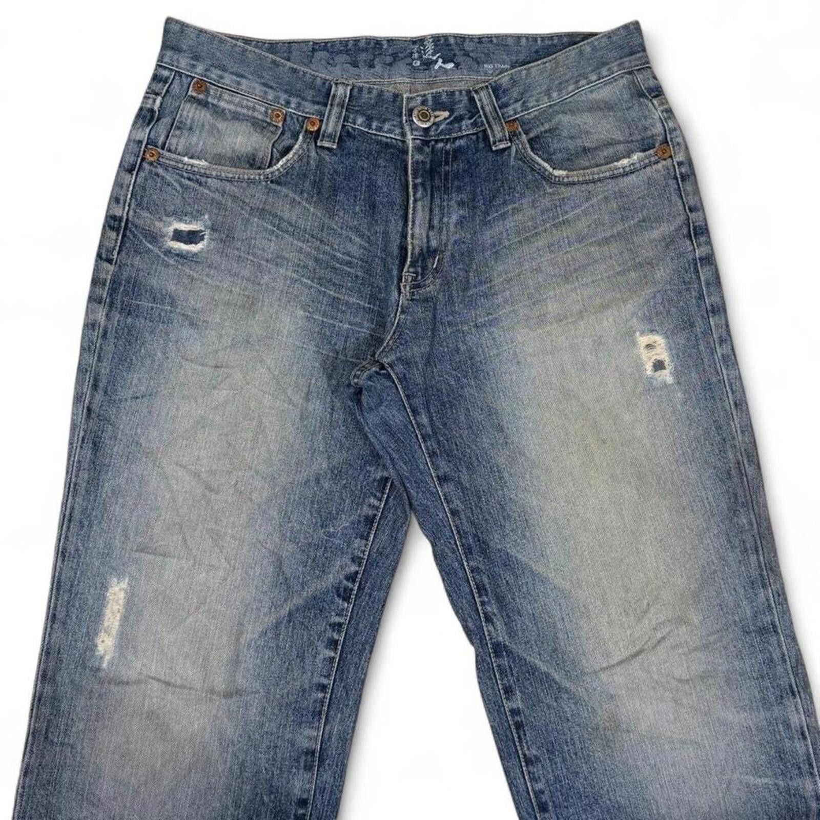 True Religion JAPANESE VINTAGE BIG TRAIN OSAKA BOOTCUT STYLE DENIM JEANS Size US 32 / EU 48 - 3 Thumbnail