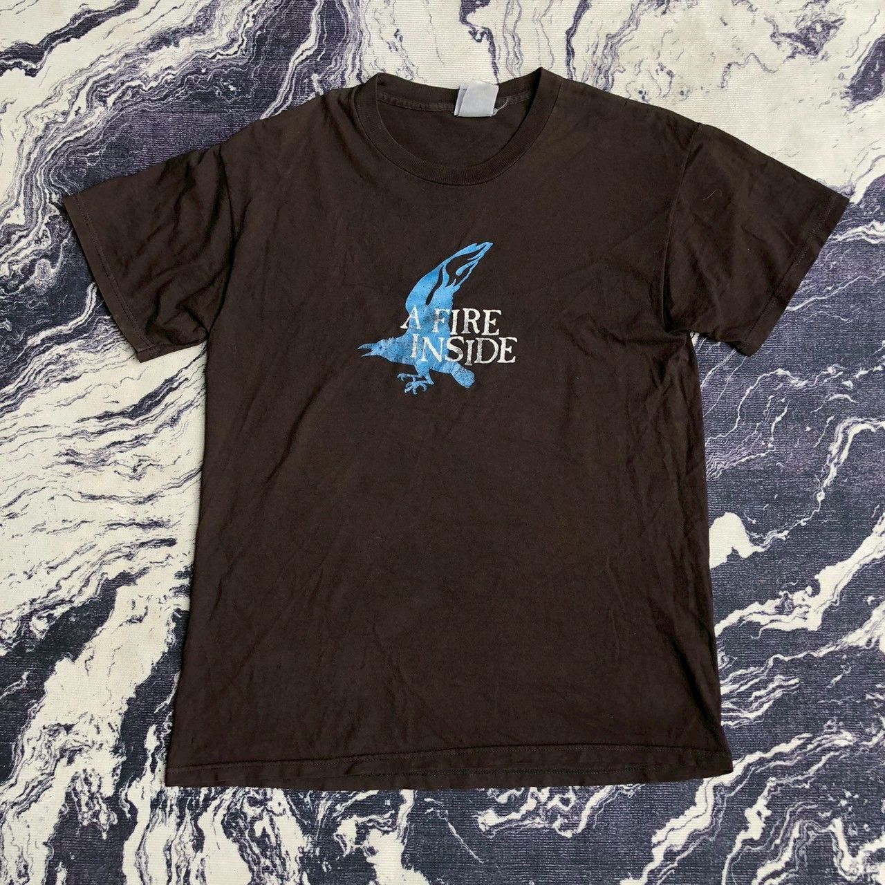 Band Tees AFI A Fire Inside Vintage Cinder Block Faded Tee Size US M / EU 48-50 / 2 - 1 Thumbnail