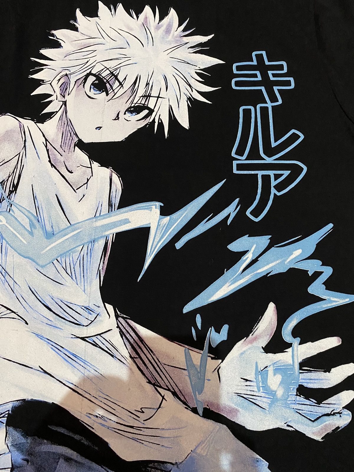 Japanese Brand 🔥RARE🔥 Hunter x Hunter Killua Zoldyck Transmuter Boot Tee Size US L / EU 52-54 / 3 - 5 Thumbnail