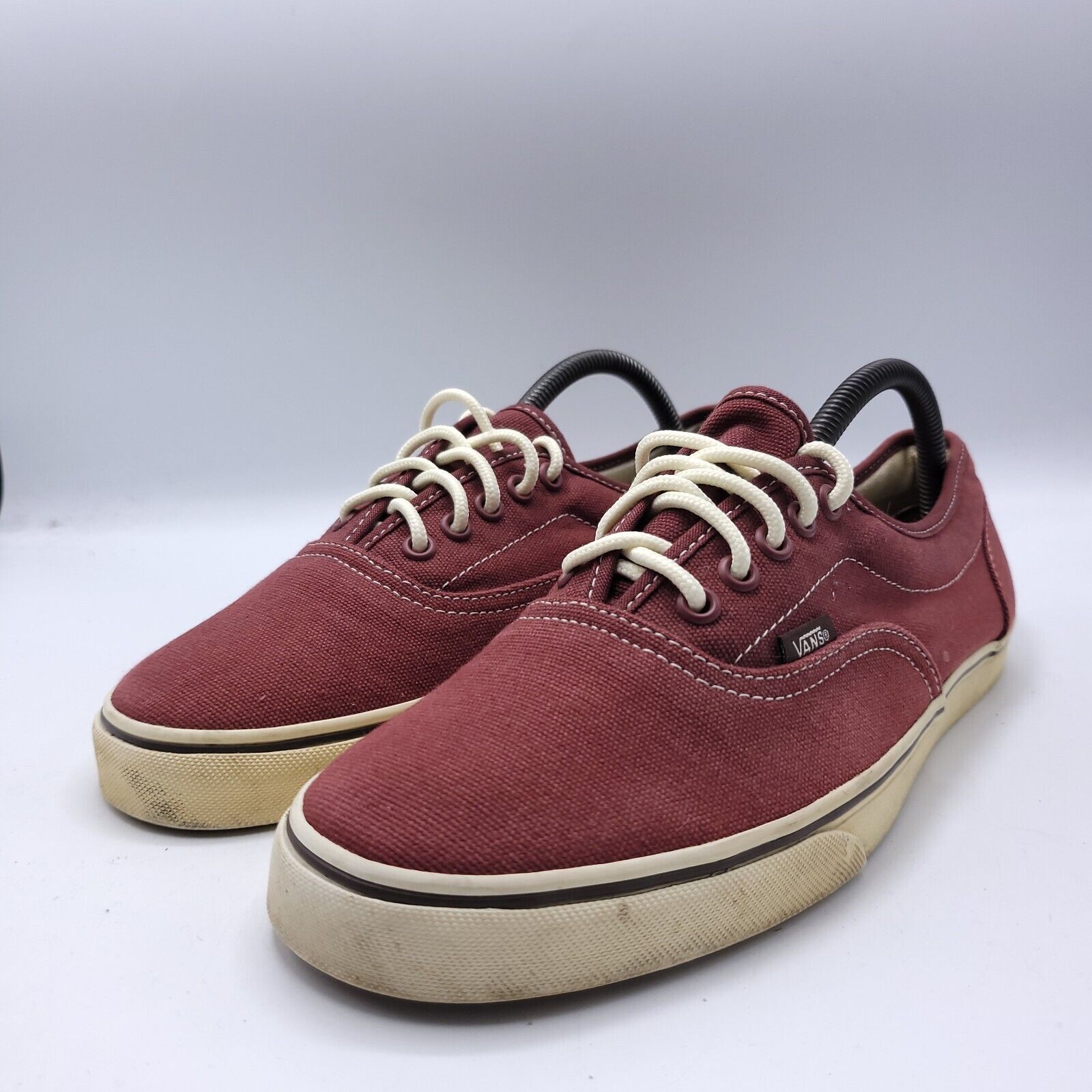 Vans Vans Off the Wall Shoe Women Size 10.5 Mens 9 TB9C Red White Size US 10.5 / IT 40.5 - 1 Thumbnail