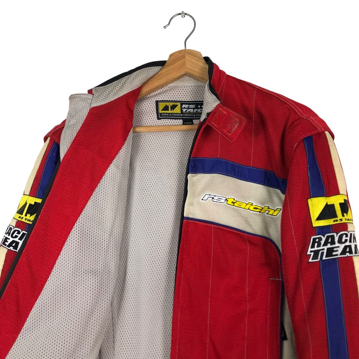 Japanese Brand 🔥VTG BIKER JACKET TAICHI BIG LOGO RACING LADIES Size S / US 4 / IT 40 - 10 Thumbnail