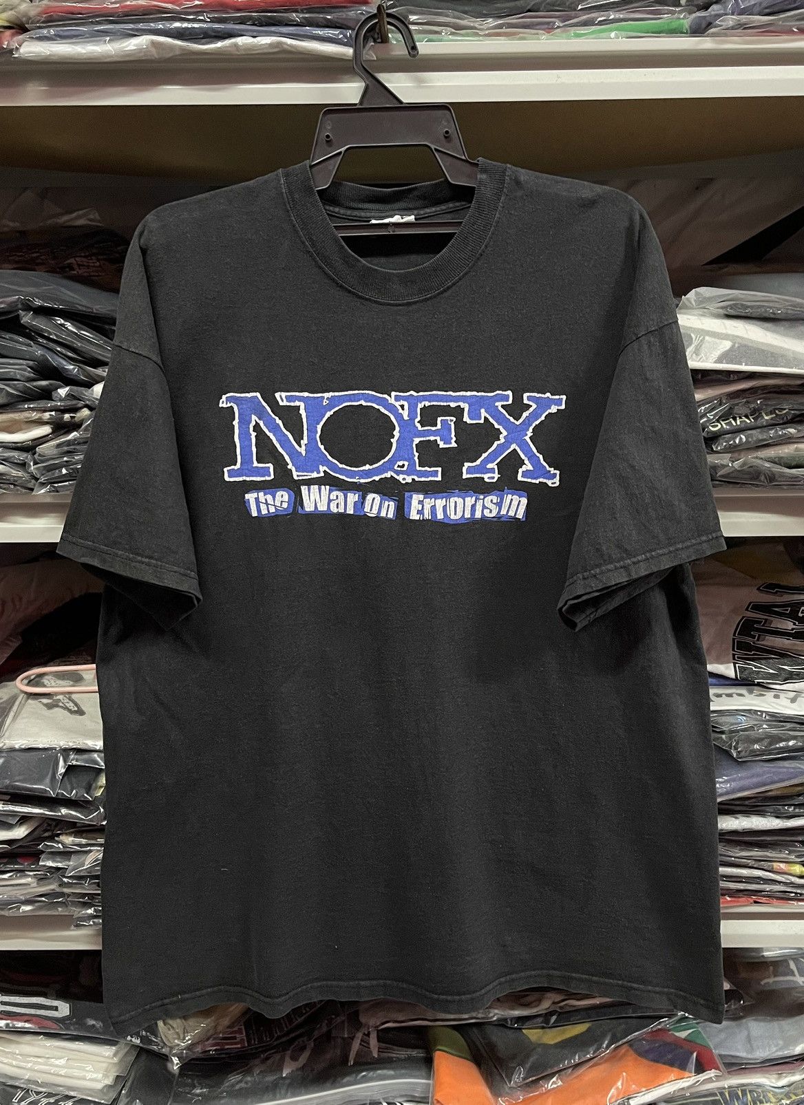 Band Tees × Vintage Vintage Rock Band NOFX " The War On Errorism "🔥🔥🔥 Size US XL / EU 56 / 4 - 1 Thumbnail