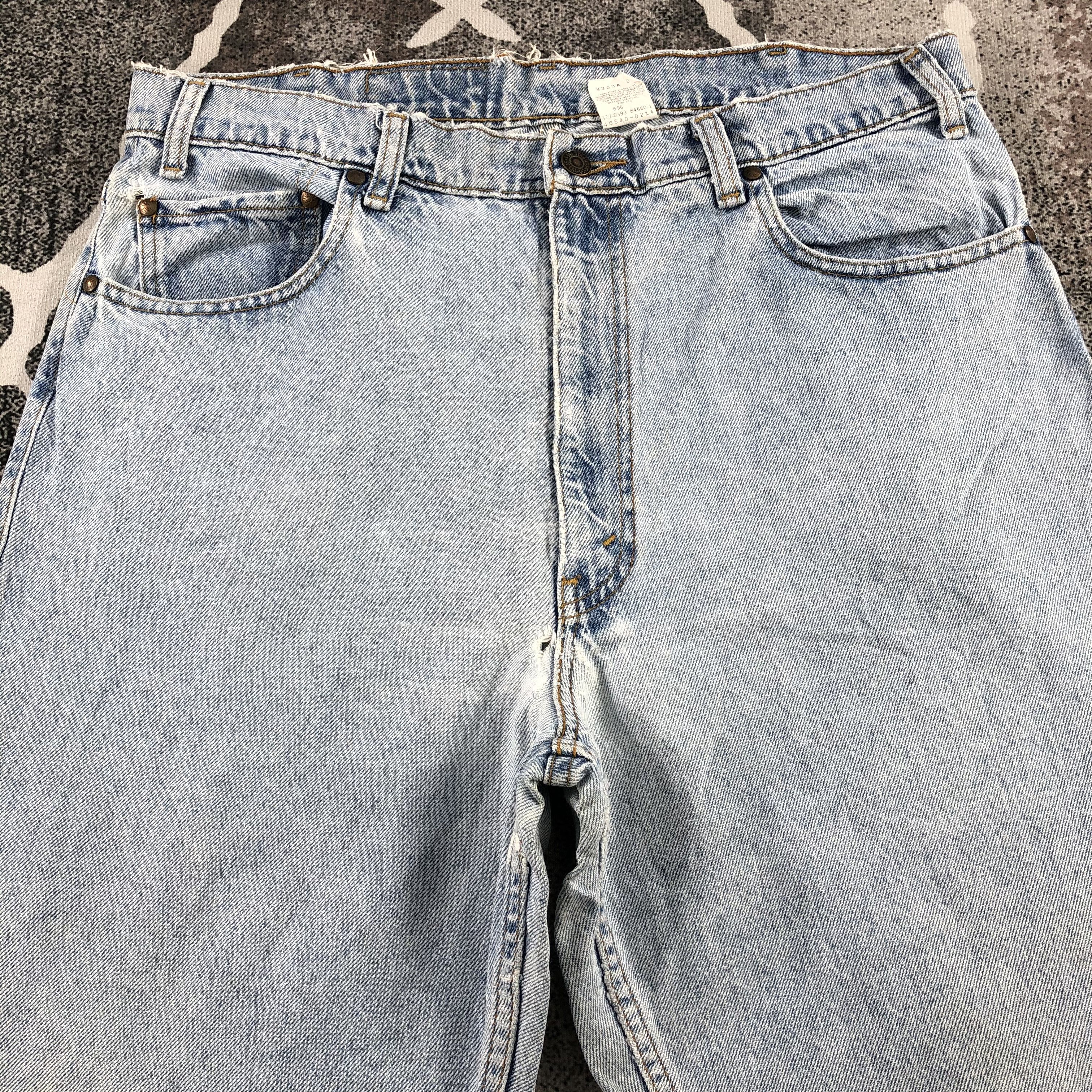 Levi's Vintage 90s Levis 540 Jeans Medium Wash Denim KJ936 Size US 36 / EU 52 - 3 Thumbnail