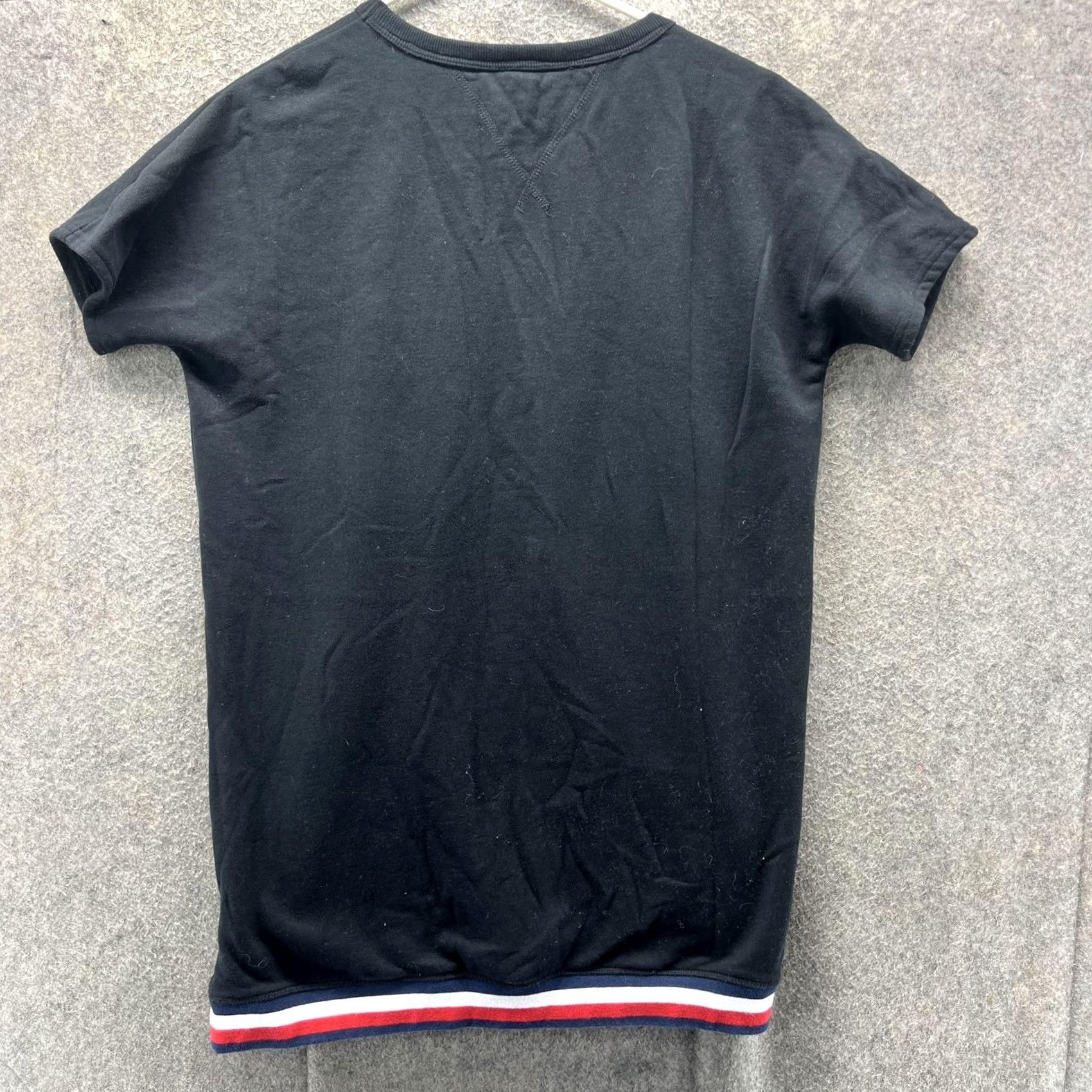 Tommy Hilfiger Tommy Hilfiger Sport Shirt Dress Women M Black Crewneck Logo Stripe Hem Tee Size M / US 6-8 / IT 42-44 - 6 Thumbnail