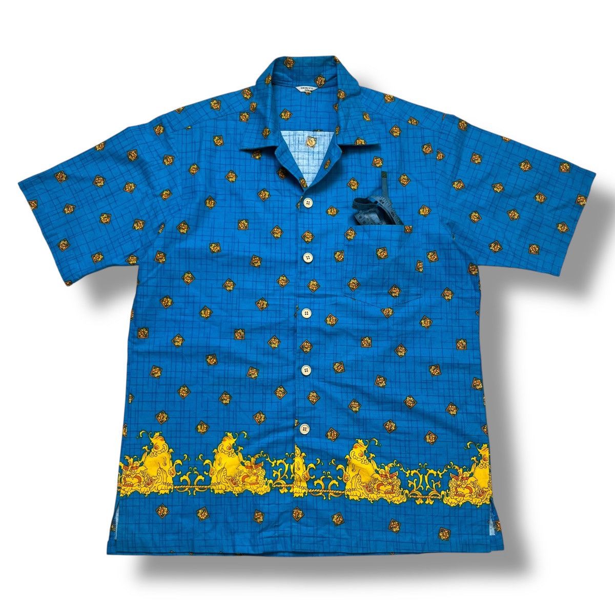 Japanese Brand kaly sakugawa open collar button shirt Size US M / EU 48-50 / 2 - 1 Thumbnail