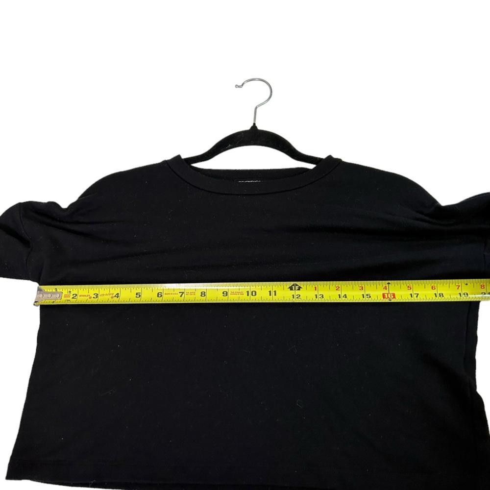 Designer Beyond Yoga l Black Lightweight Wide Sleeve Crop XS Size XS / US 0-2 / IT 36-38 - 4 Thumbnail