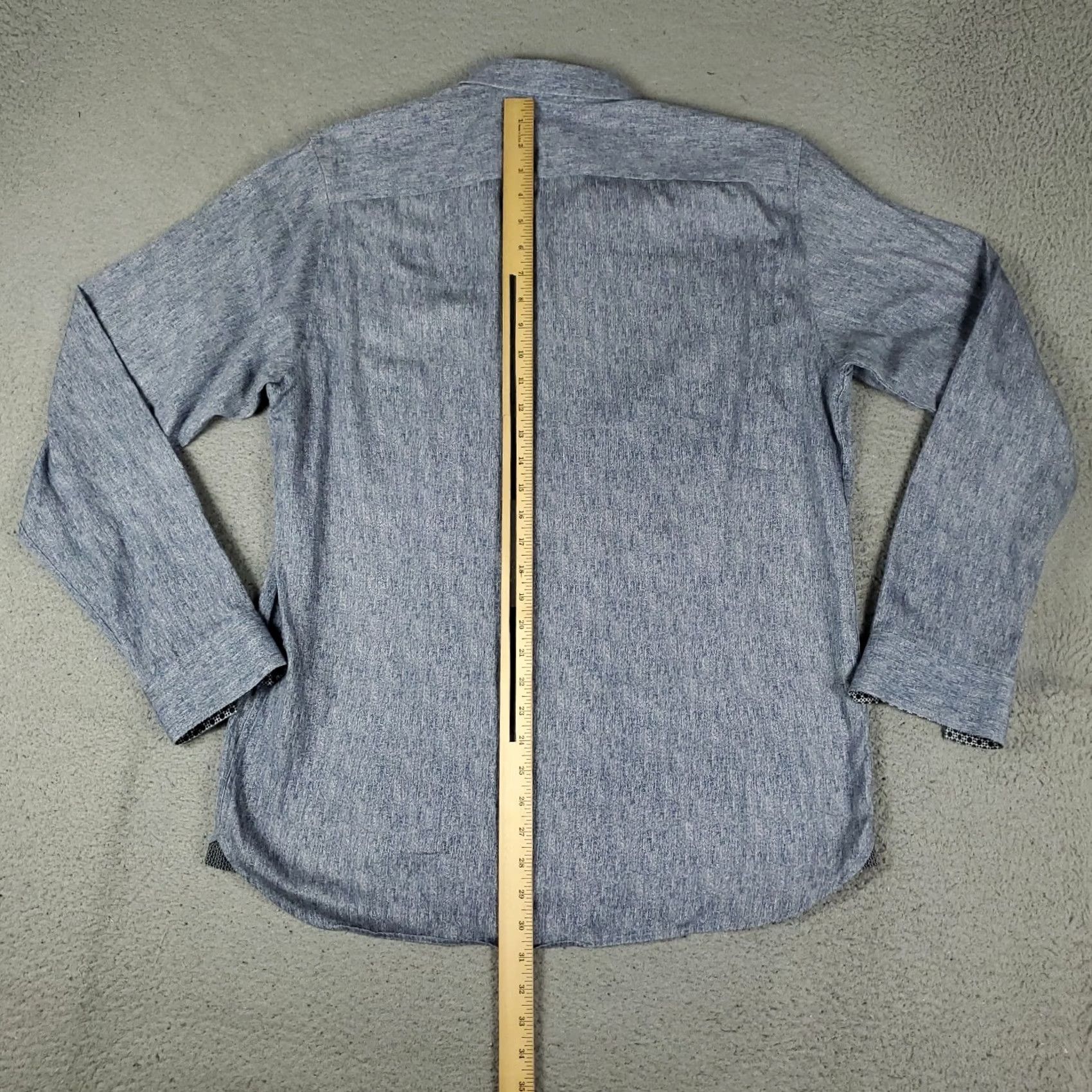 Ted Baker Ted Baker London Shirt Mens 2XL Blue Button-Up Long Sleeve Casual Formal Workwear Modern Classic Preppy Size US XXL / EU 58 / 5 - 4 Thumbnail