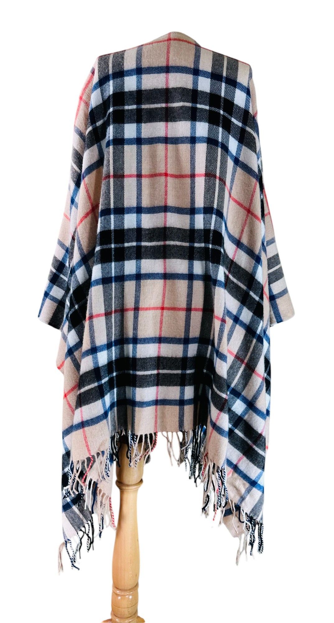 Other Lochcarron of Scotland Tartan Wool Poncho Size ONE SIZE - 4 Thumbnail