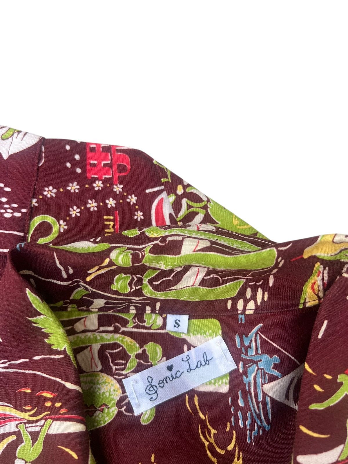 Sonic Lab Sonic Lab Nepenthes Double Flap Pocket Hawaiian Shirt Size US S / EU 44-46 / 1 - 21 Thumbnail