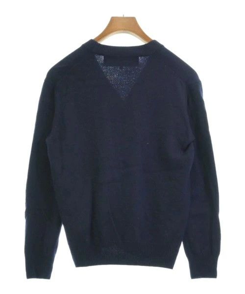Comme des Garcons Homme Sweater Cardigan Button Up Chest Pocket Wool Navy Blue Size US M / EU 48-50 / 2 - 2 Thumbnail