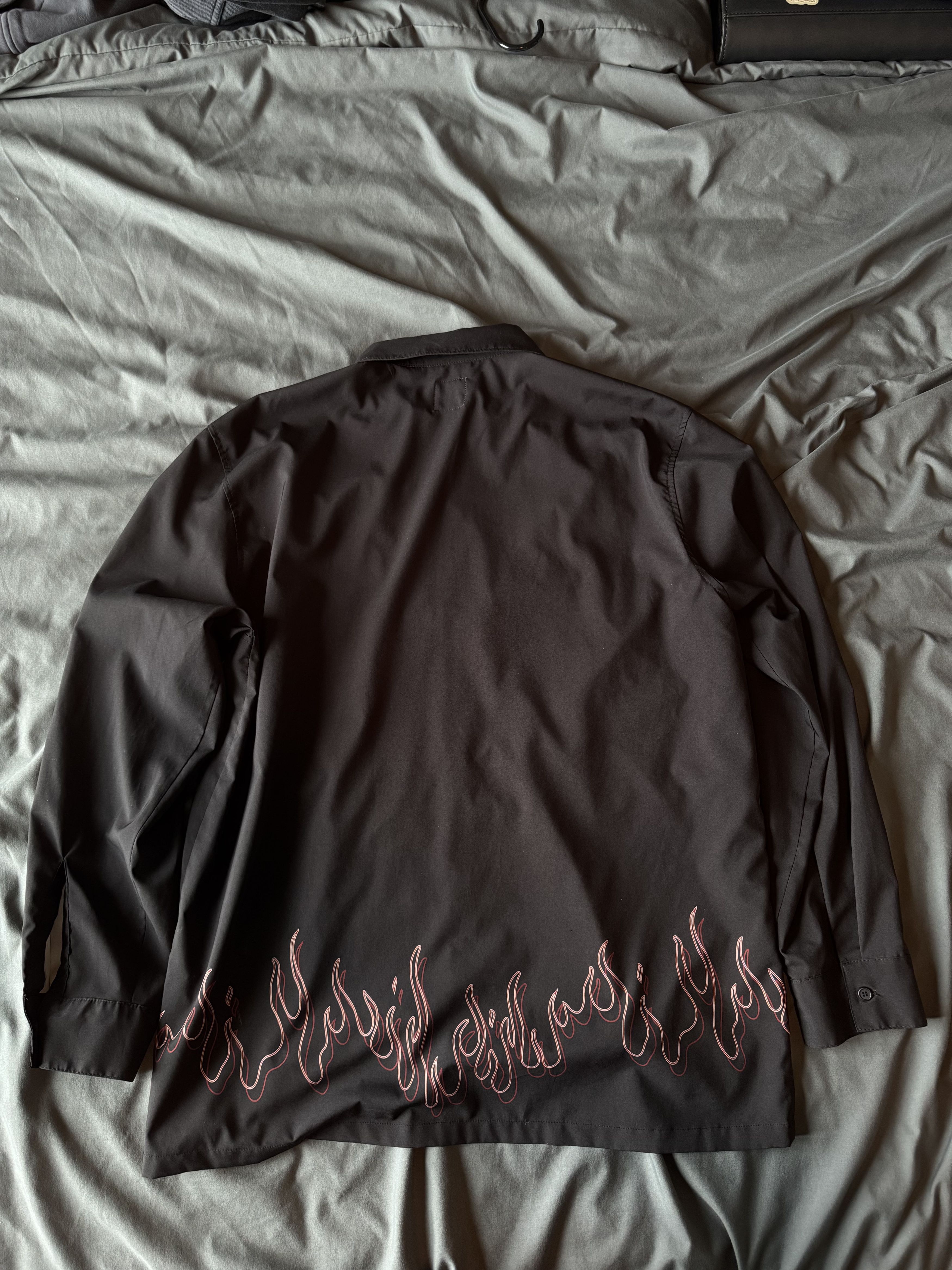 Zara Zara Flamin' Hot Shirt Size US L / EU 52-54 / 3 - 2 Thumbnail
