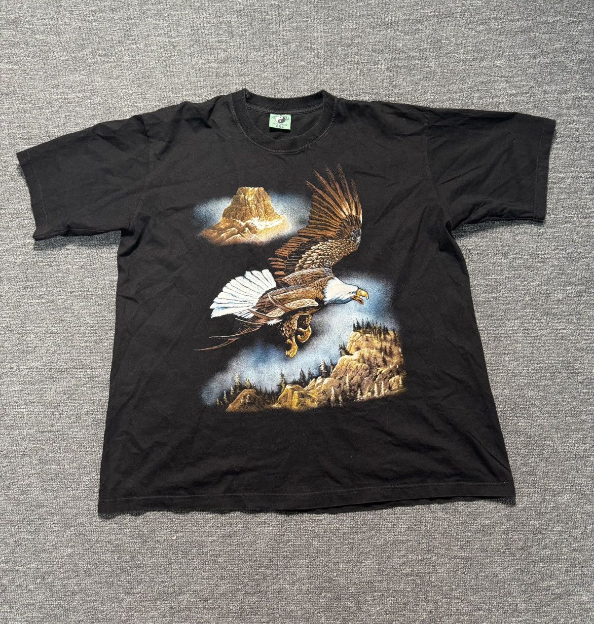 Other TABSONS Eagle Tee Vintage 90s Double Sided Nature Graphic Size US XXL / EU 58 / 5 - 1 Thumbnail