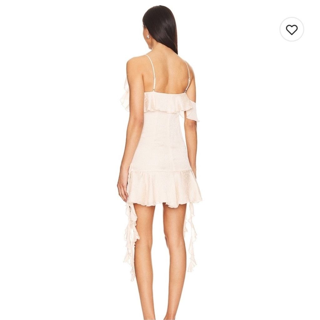 NBD NBD Angus Mini Dress in Champagne Butterfly, Size: S Size S / US 4 / IT 40 - 3 Thumbnail