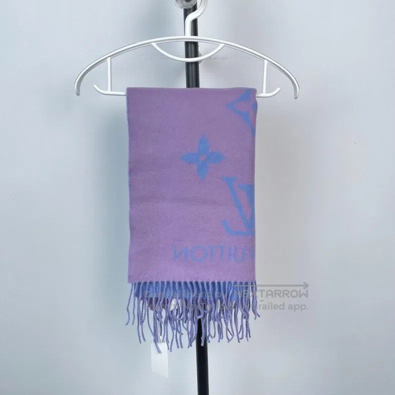 Louis Vuitton Louis Vuitton Cashmere scarf Size ONE SIZE - 9 Thumbnail