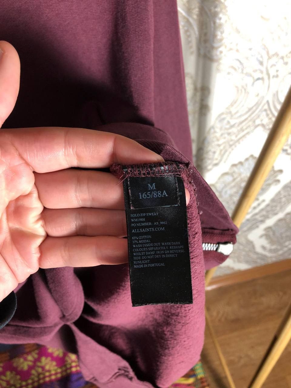 VINTAGE ALLSAINTS SOLO ZIP DESIGNER CASUAL JAPAN STYLE Y2K