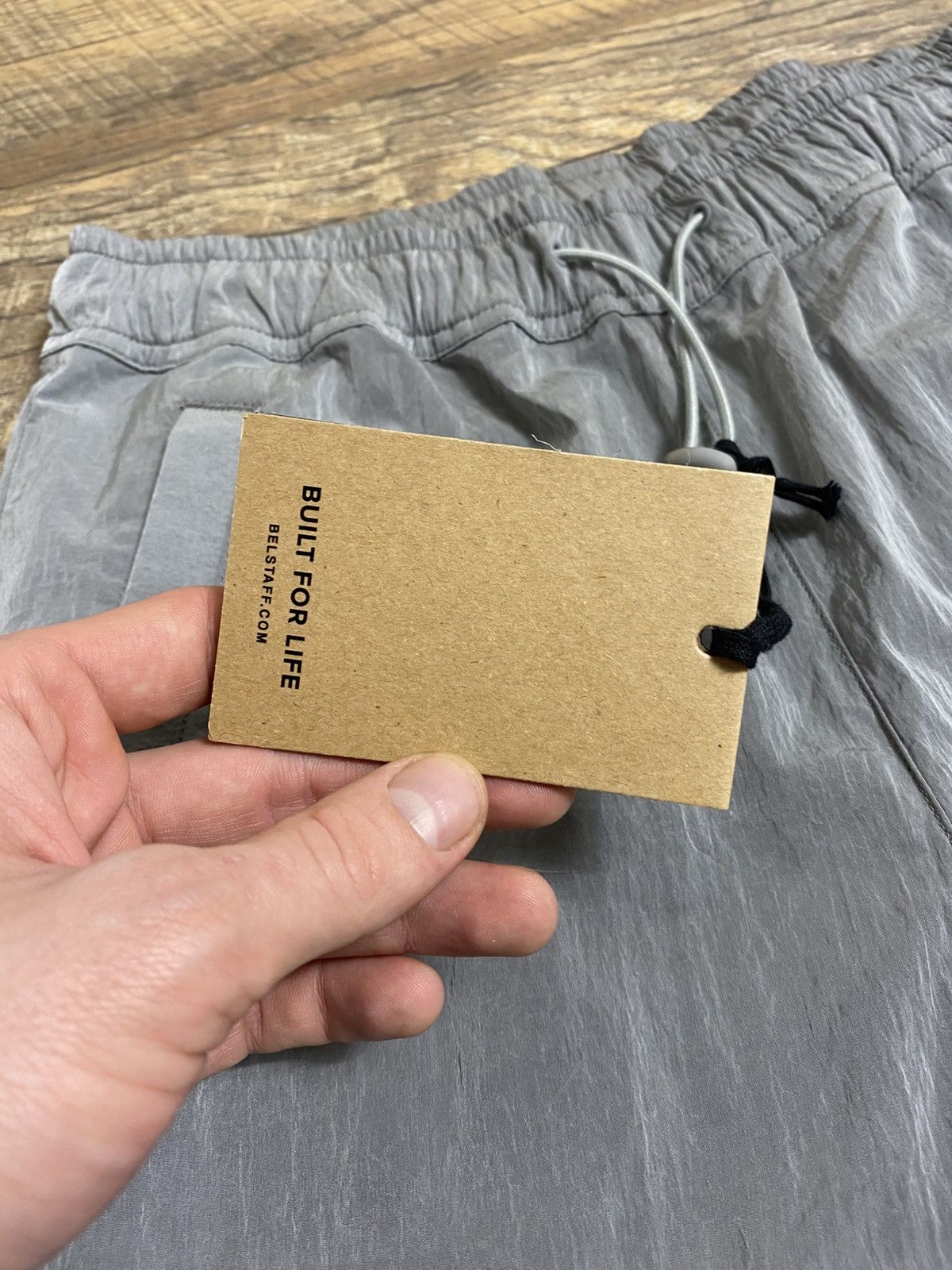 Belstaff Belstaff Men's Grey Nylon Arc Pants Mod 104374Techwear Size US 30 / EU 46 - 4 Thumbnail