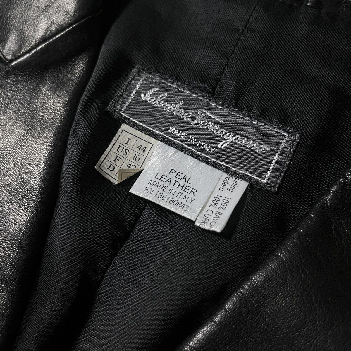 Salvatore Ferragamo Salvatore Ferragamo Leather Coat Size US S / EU 44-46 / 1 - 3 Thumbnail