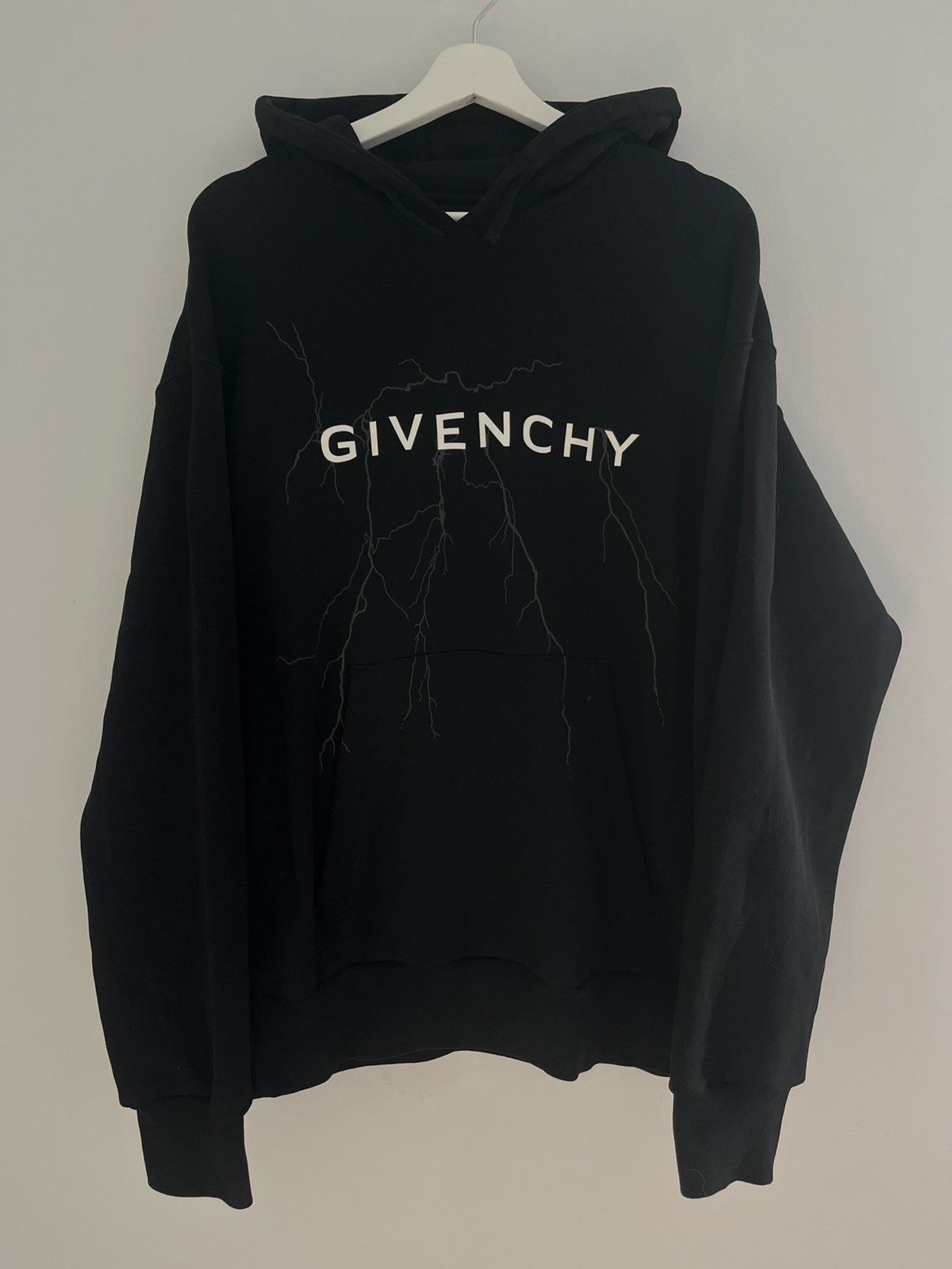 Givenchy Givenchy Lightning 3M Reflective Hoodie Size US S / EU 44-46 / 1 - 1 Thumbnail