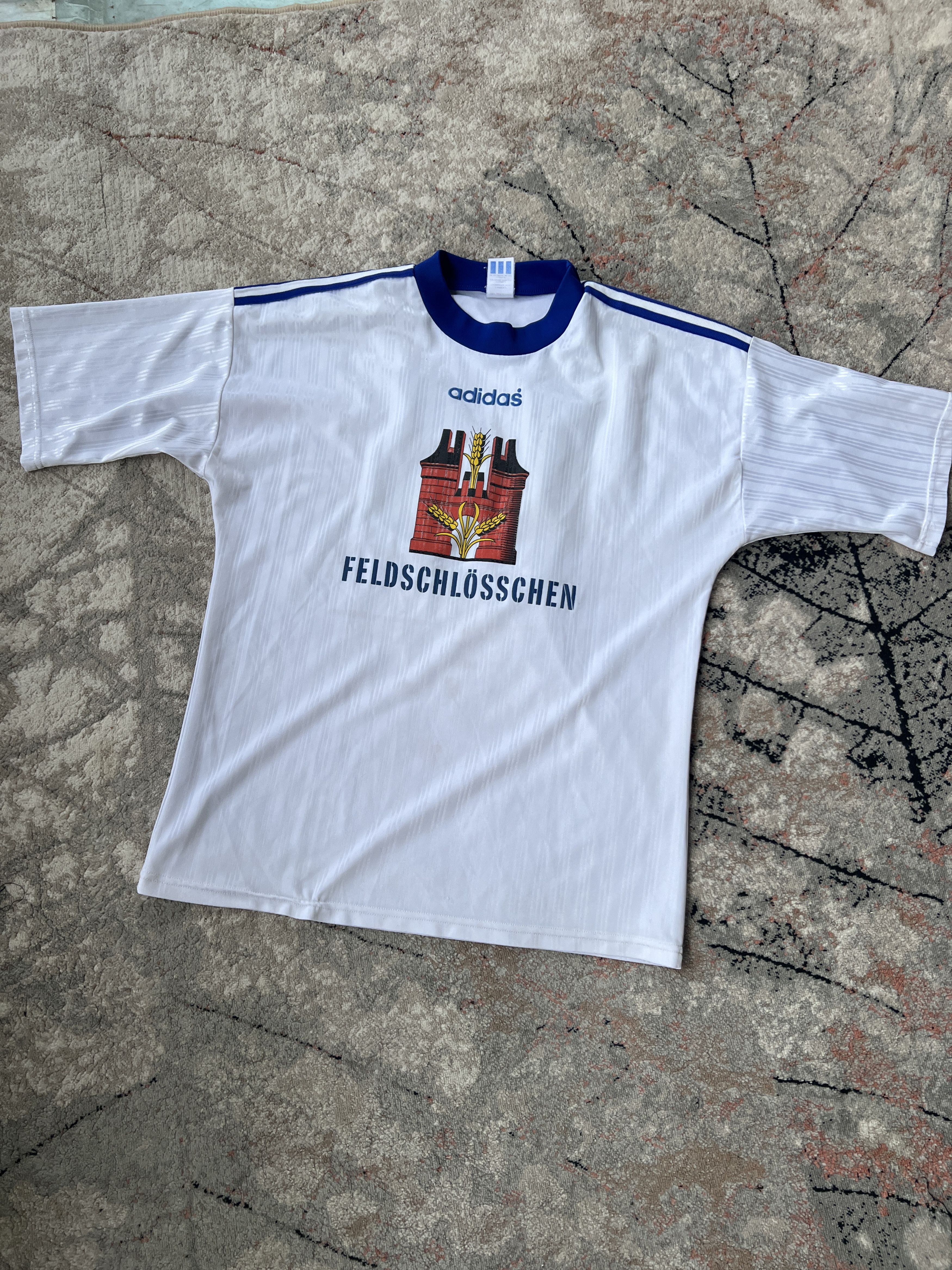 Adidas Vintage Adidas Feldschlosschen 14 Jersey Size US L / EU 52-54 / 3 - 1 Thumbnail
