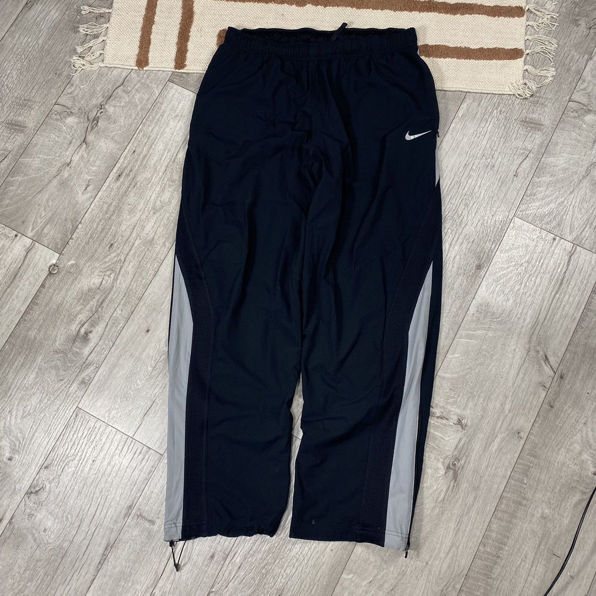 Nike NIKE Y2K DRI FIT DRILL NYLON TRACK PANTS Size US 34 / EU 50 - 1 Thumbnail