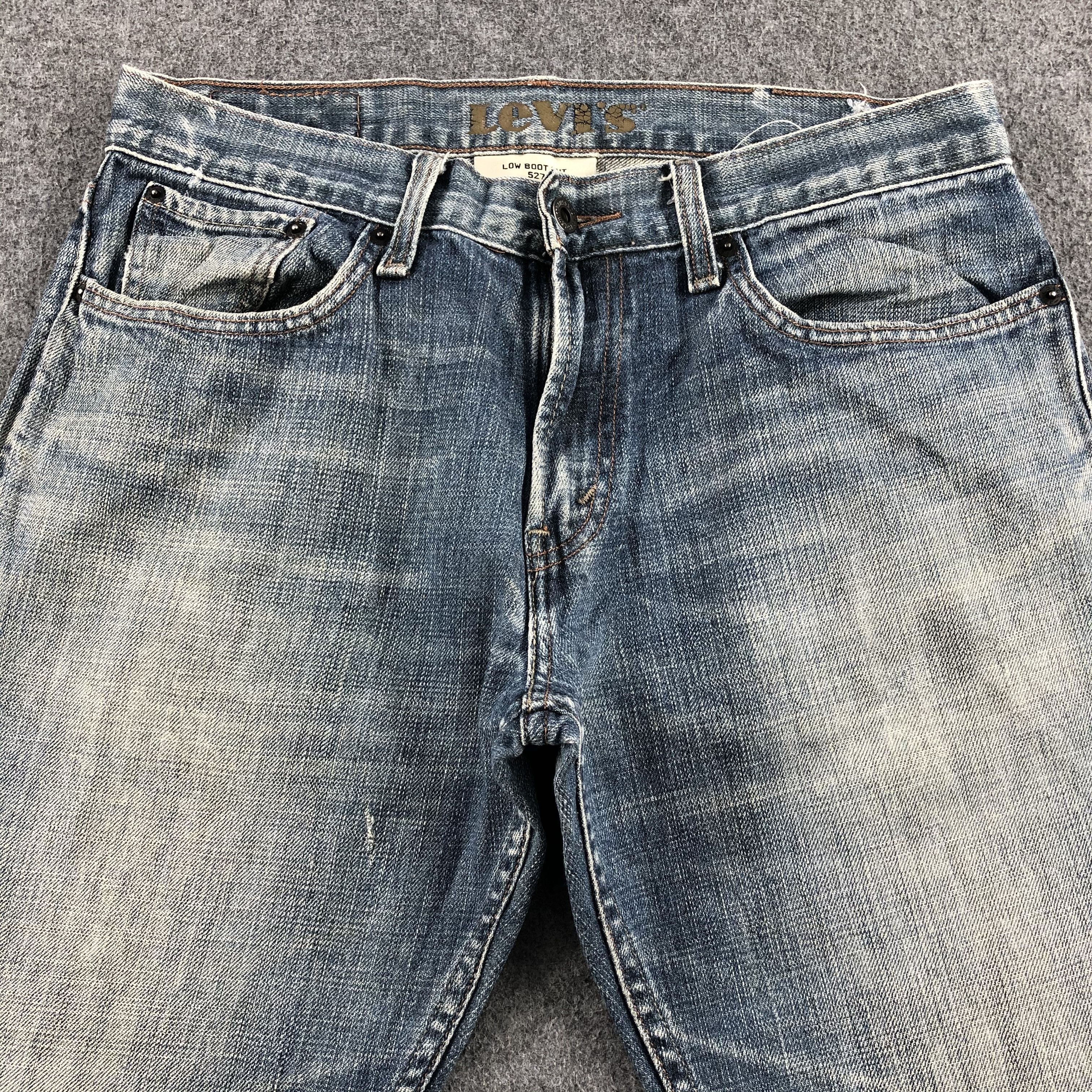 Levi's Vintage Blue Wash Levis 527 Flare Jeans-J1590 Size US 33 - 3 Thumbnail