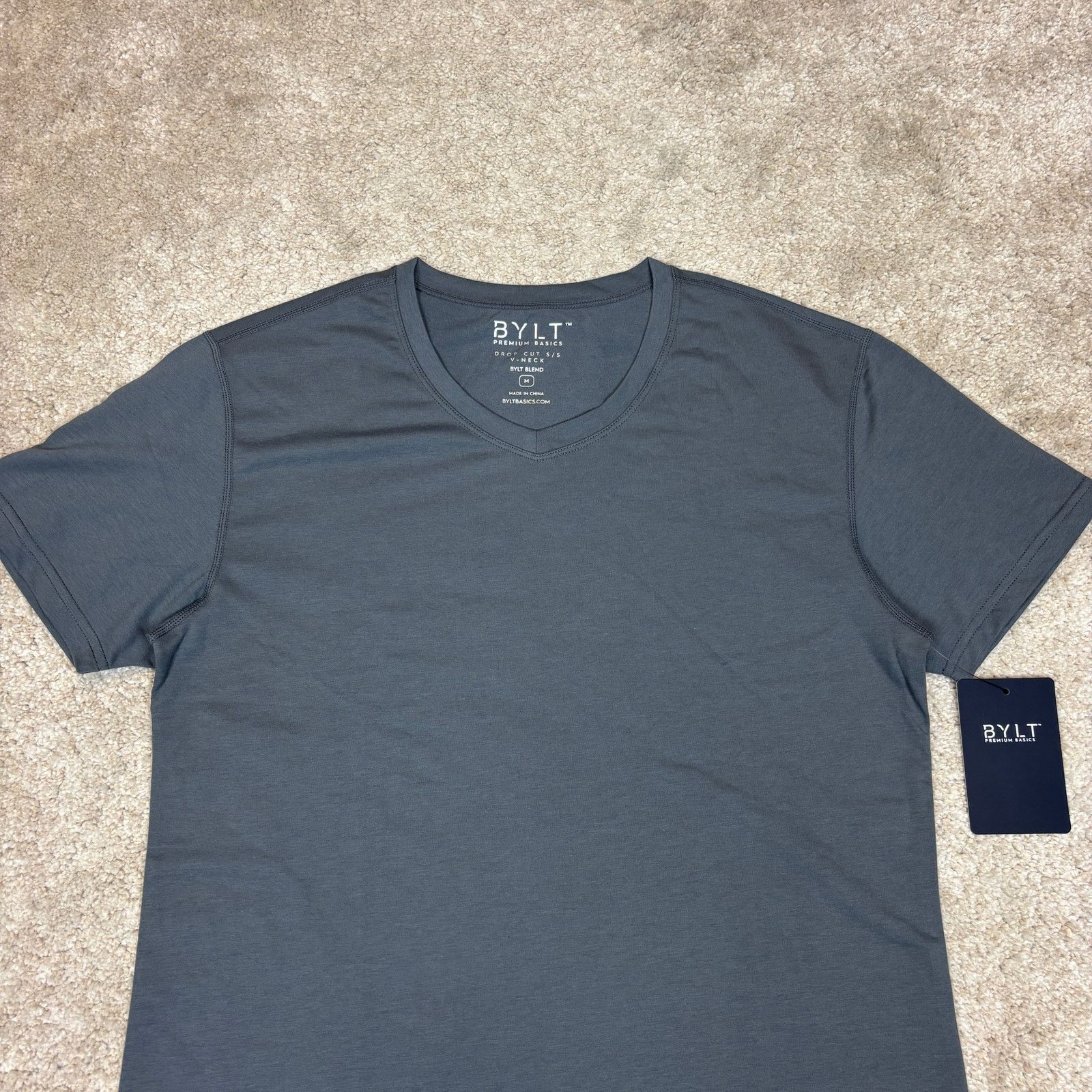 Other NWT Bylt Drop Cut Short Sleeve V Neck T Shirt Men's Medium Size US M / EU 48-50 / 2 - 2 Thumbnail