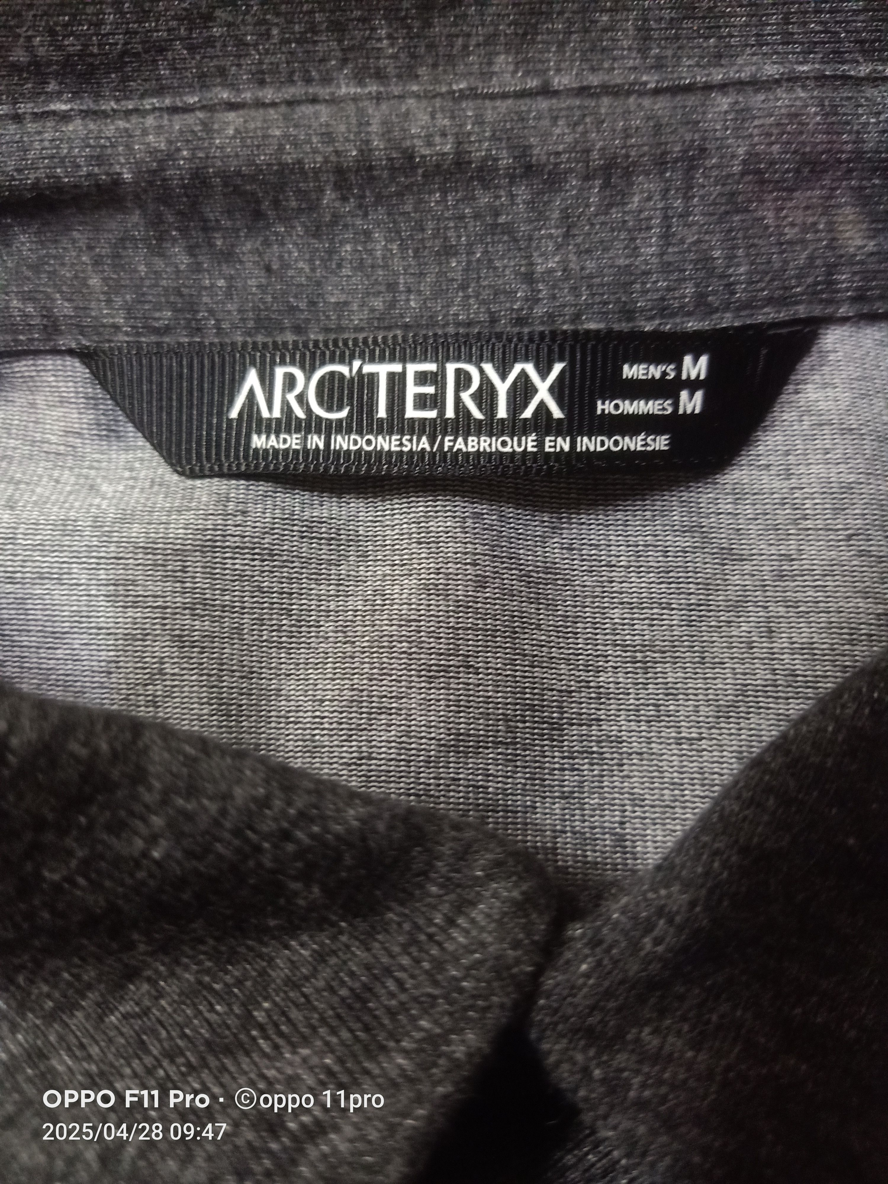 Arc'teryx × Veilance Arc'Teryx Polo Men Shirt LongSleeve Medium Size US M / EU 48-50 / 2 - 2 Thumbnail