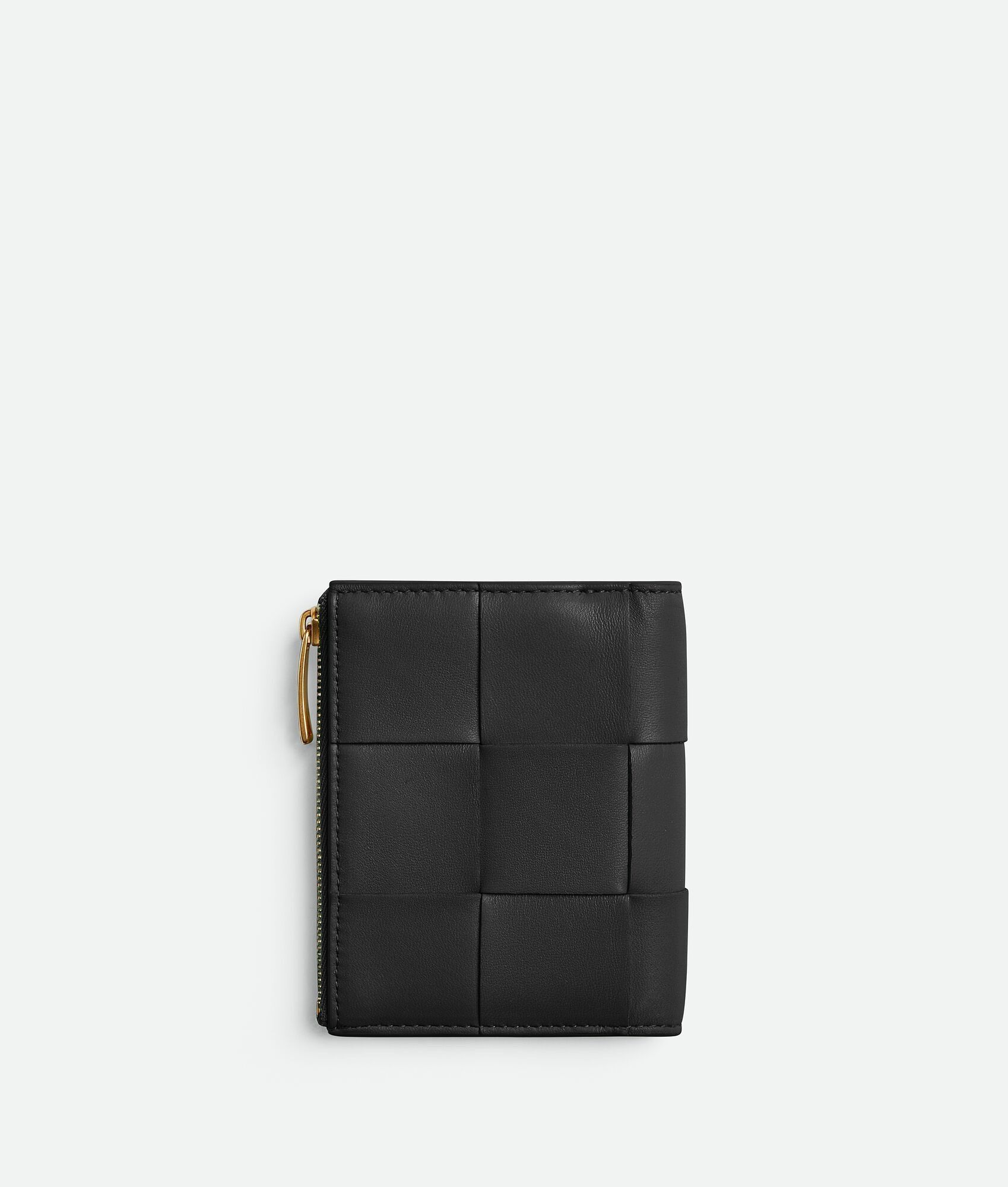 Bottega Veneta o1lf3ng10525 Size: OS / Cassette Small Bi-Fold Wallet Black Size ONE SIZE - 3 Thumbnail