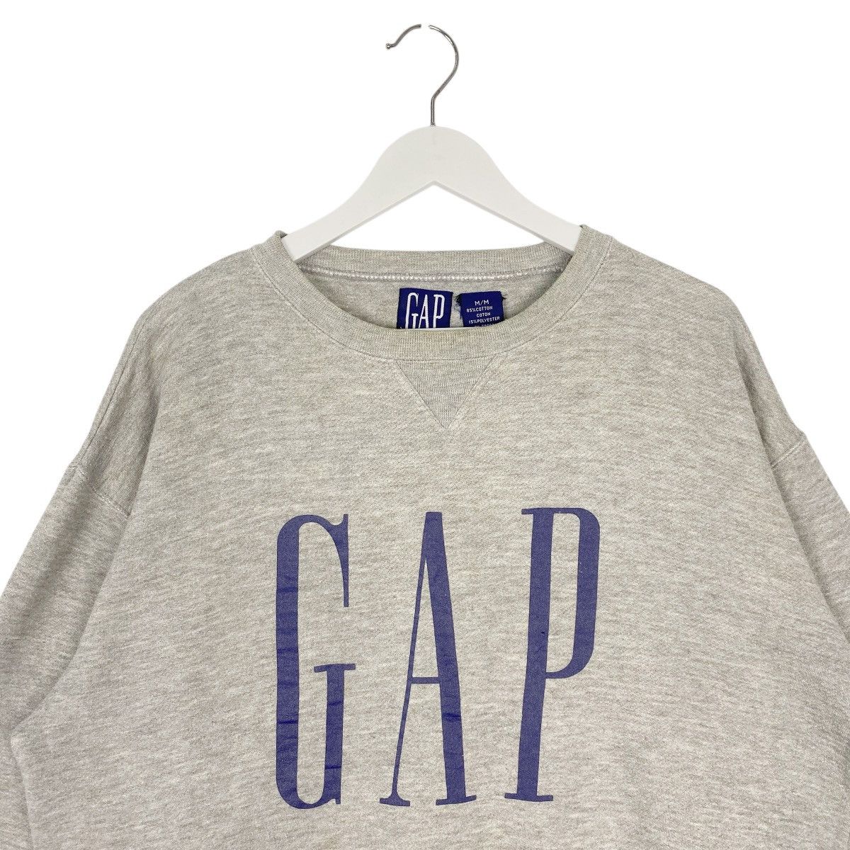 Other Vintage GAP Big Logo Printed Gray Pullover Jumper Size M Size US M / EU 48-50 / 2 - 4 Thumbnail