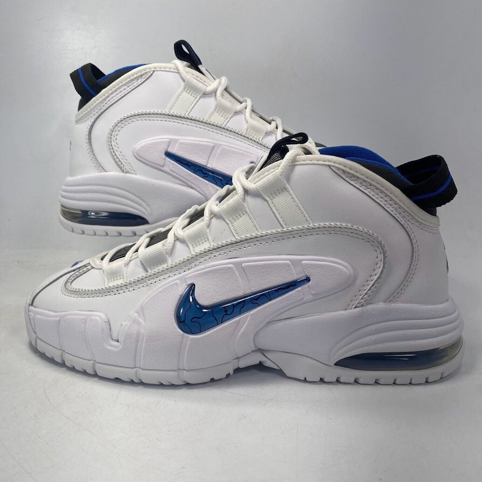 Nike NEW Nike Air Max Penny White Blue DV0684-100 Size US 8 / EU 41 - 2 Thumbnail