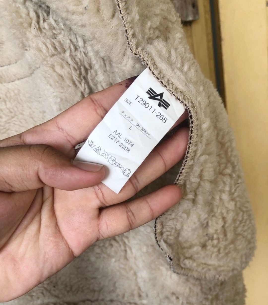 Alpha Industries Alpha Industries B3 Military Sheepskin Shearling Jacket Size US M / EU 48-50 / 2 - 5 Thumbnail