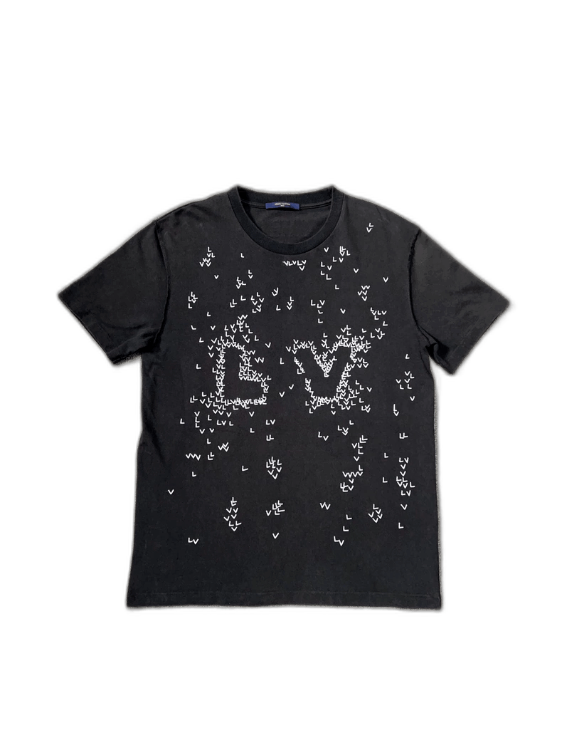 Louis Vuitton Louis Vuitton Black Short Sleeve TShirt-2506 Size US L / EU 52-54 / 3 - 1 Thumbnail