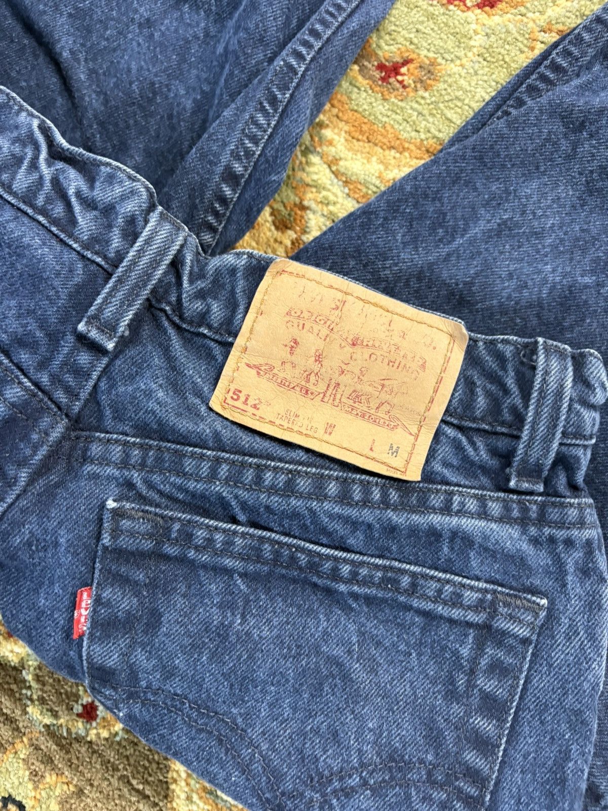 Levi's × Levi's Vintage Clothing × Vintage 1995 Levi’s Denim Blue Jeans Size US 34 / EU 50 - 4 Thumbnail