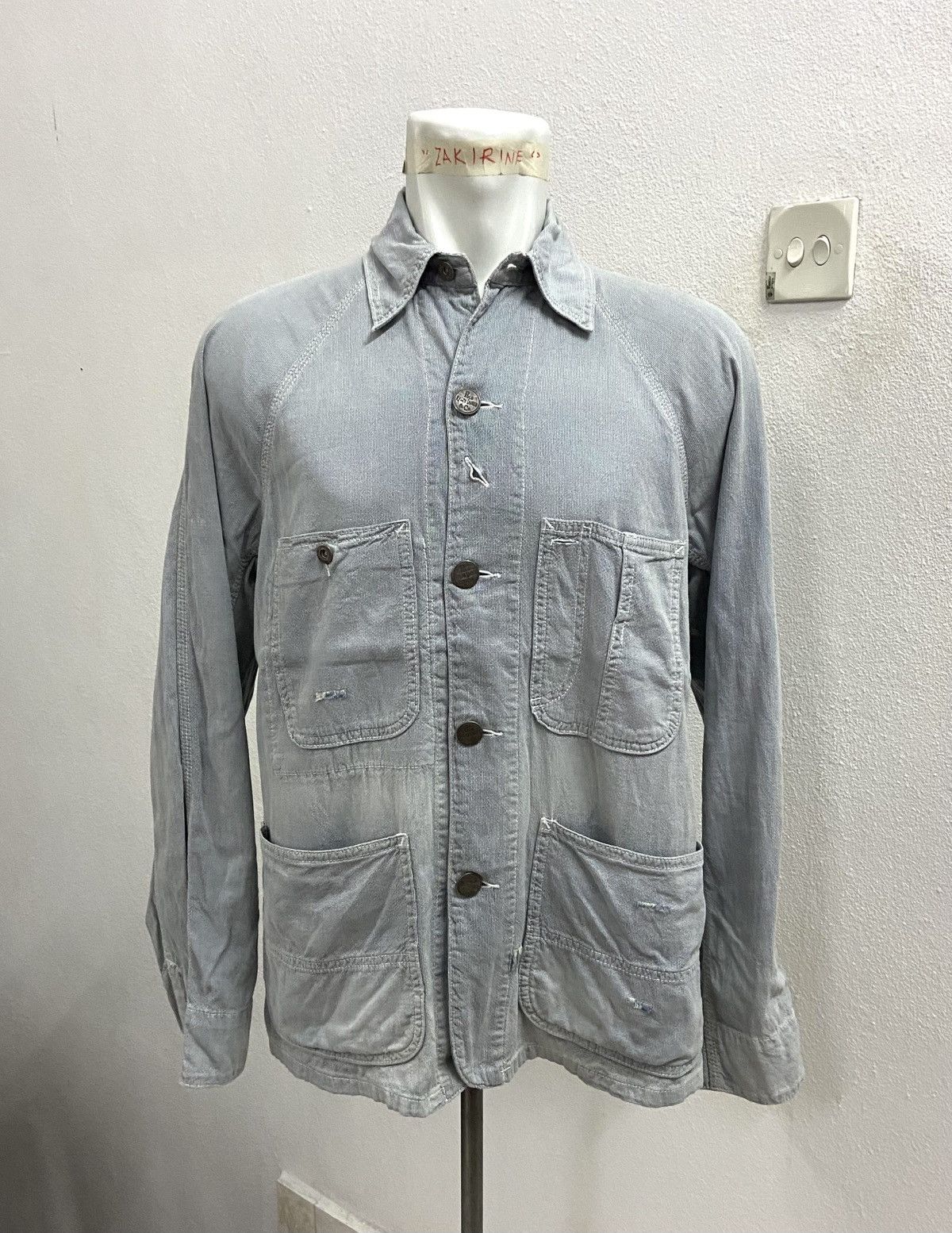 Polo Ralph Lauren VINTAGE POLO RALPH LAUREN CHORE JACKET Size US L / EU 52-54 / 3 - 3 Thumbnail