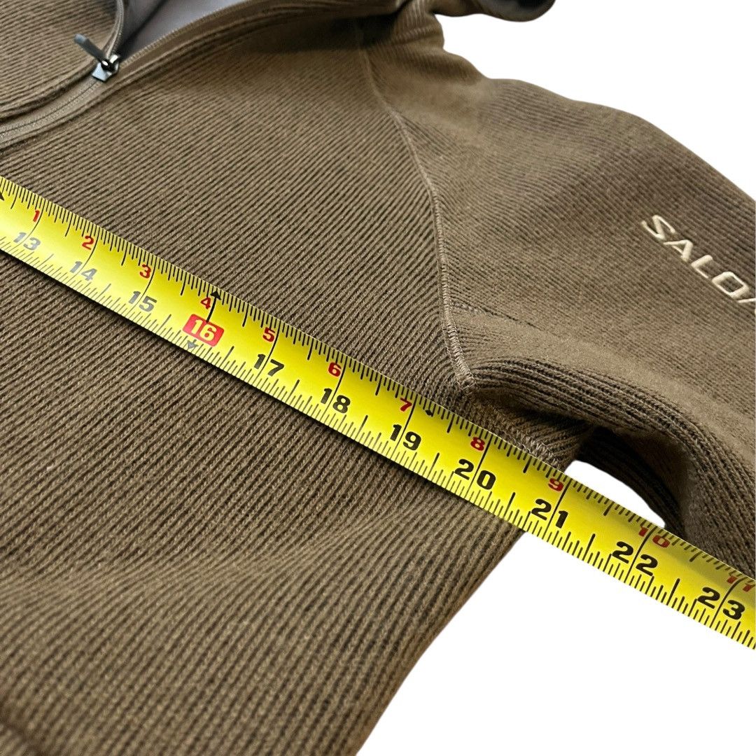 Salomon VINTAGE Salomon Wool Fleece Lined Hooded Zip Up Jacket 2006 Size US M / EU 48-50 / 2 - 5 Thumbnail