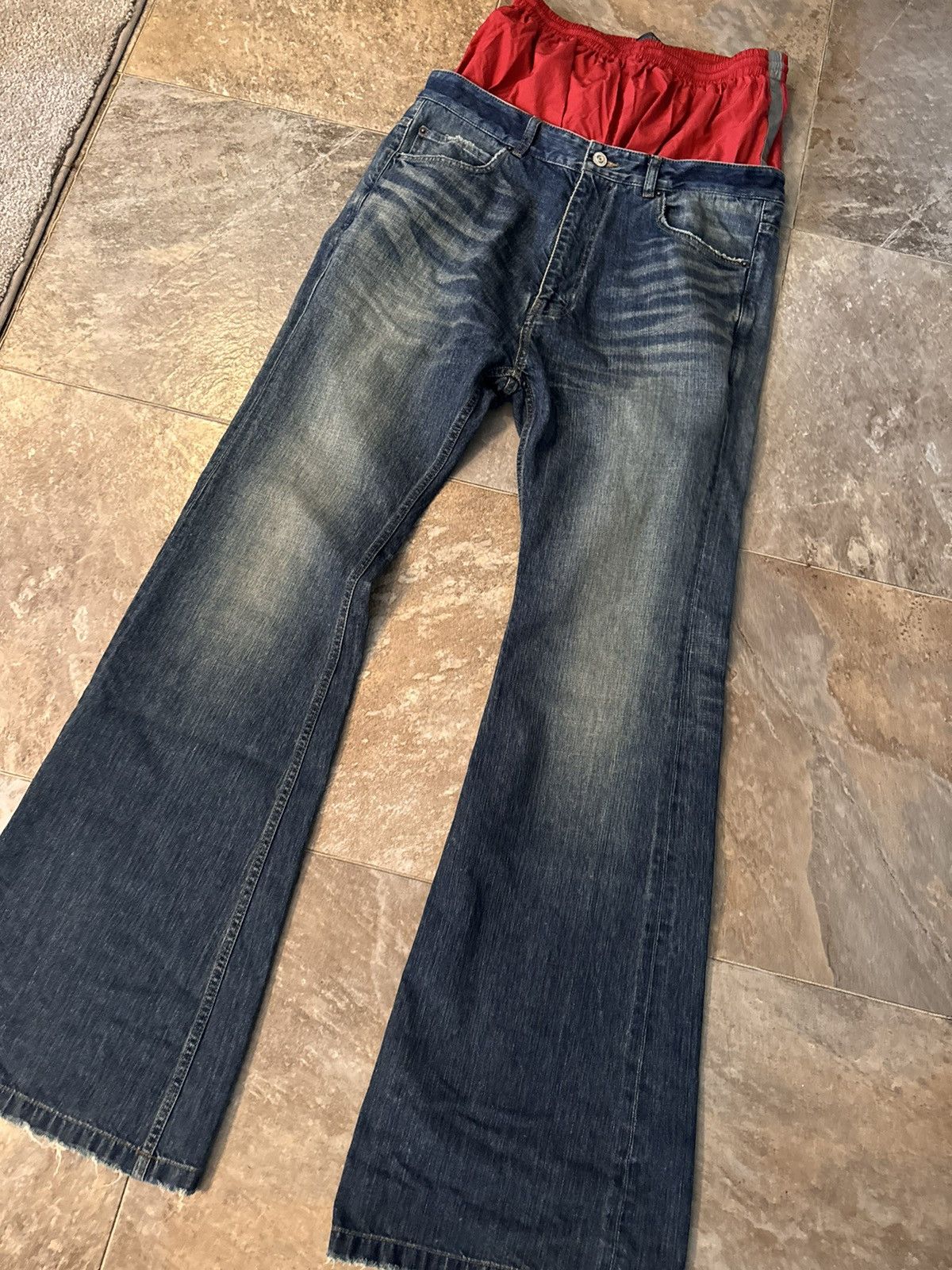 Balenciaga Balenciaga double layer denim pants Size US 32 / EU 48 - 3 Thumbnail