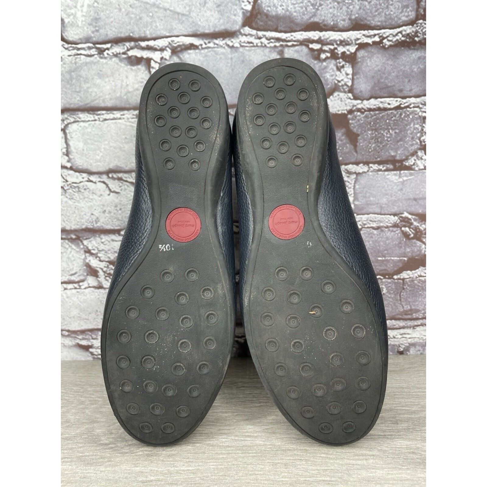 Joseph Marc Joseph New York Grand Street Blue Leather Loafers Women Size US 10.5 / IT 40.5 - 6 Thumbnail