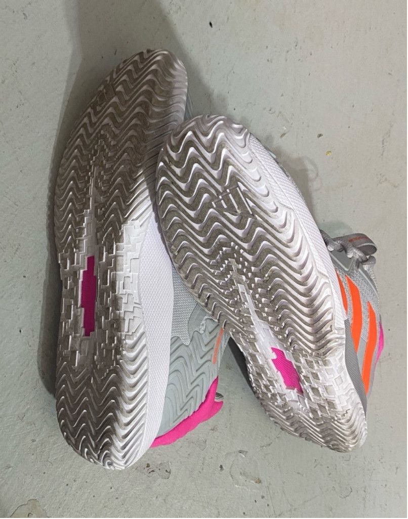 Adidas Women's Adidas Sneakers Gray Pink Size 10 Size US 10 / IT 40 - 6 Thumbnail